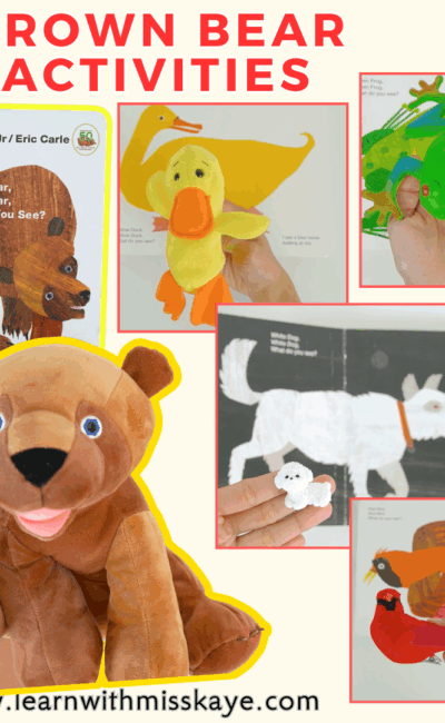 8 Engaging Brown Bear, Brown Bear, What Do You See? Activities for Toddlers and Preschoolers