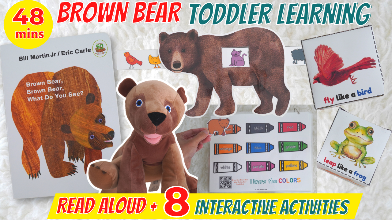 8 Engaging Brown Bear, Brown Bear, What Do You See? Activities for Toddlers and Preschoolers